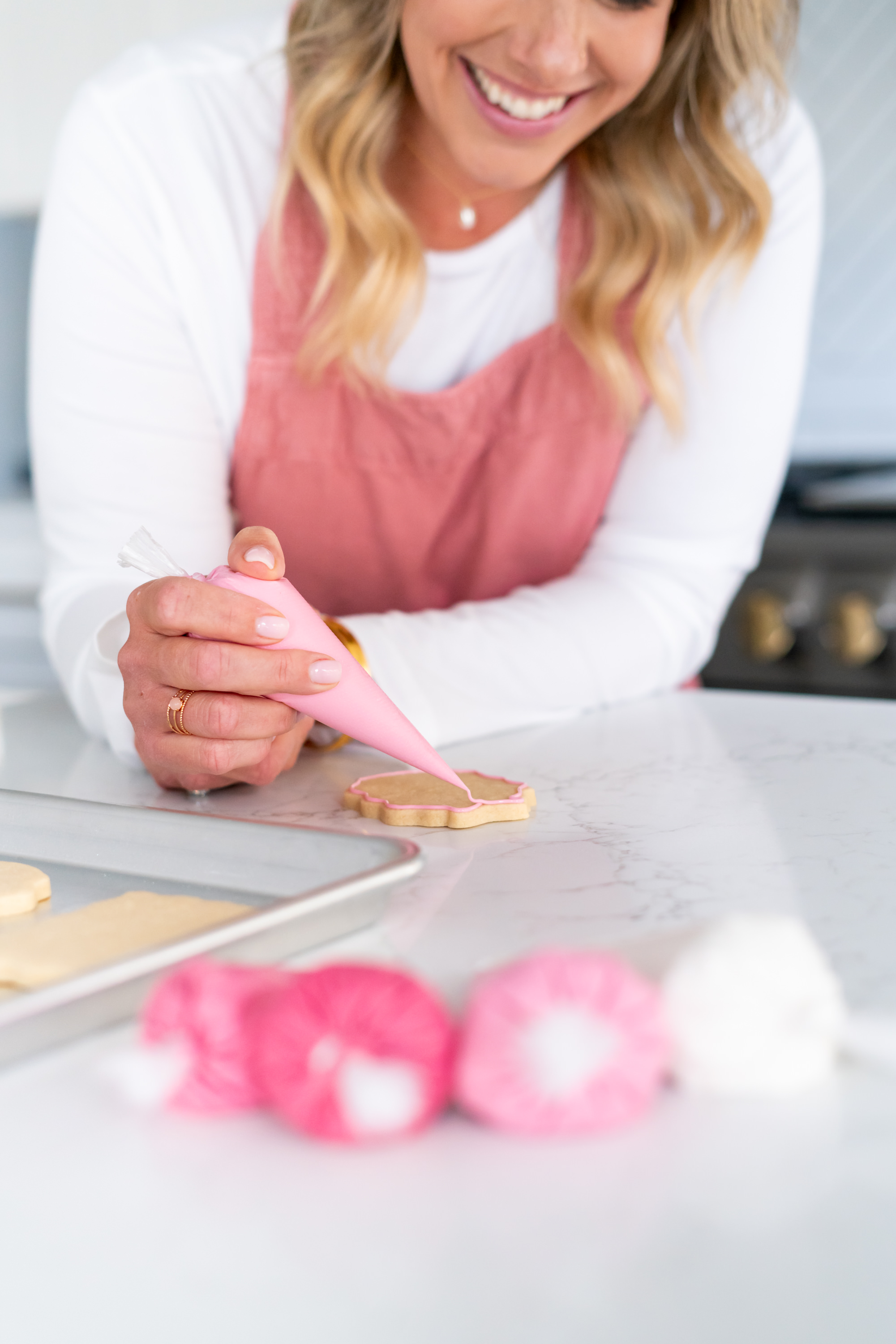 One-on-one cookie decorating instruction with personalized attention and professional guidance