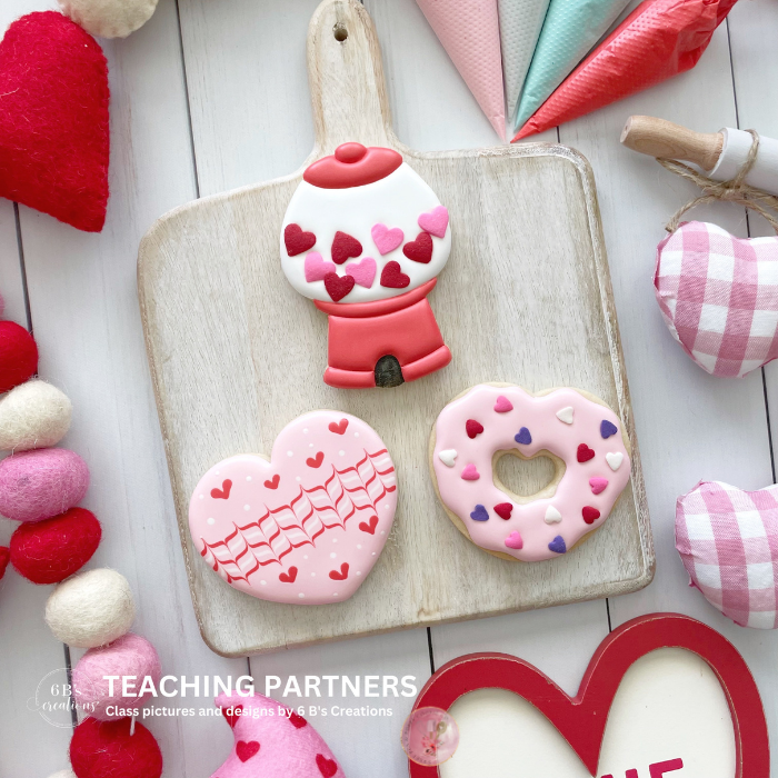 Kids Valentine's cookie decorating class