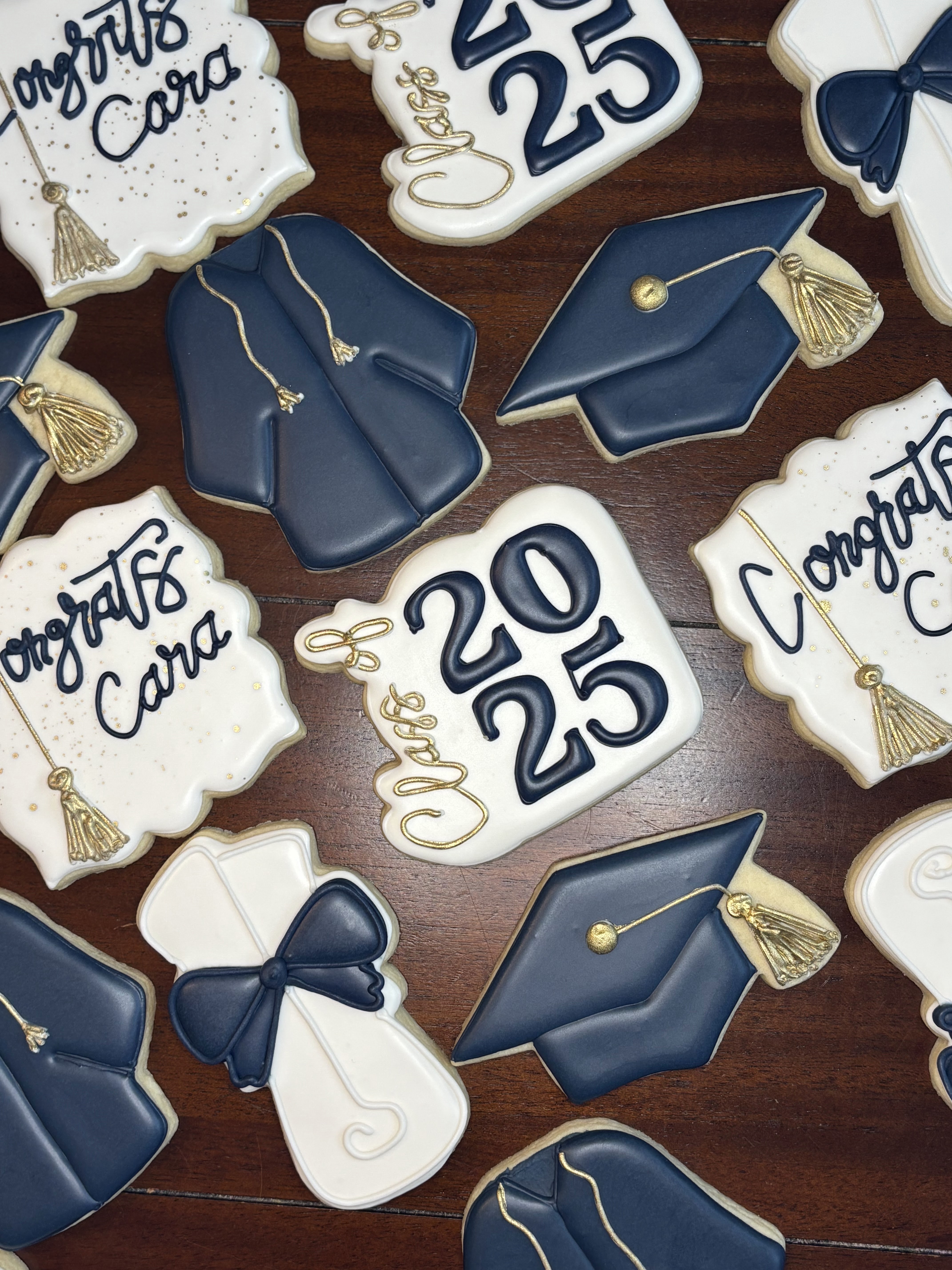 End of year teacher gift cookies