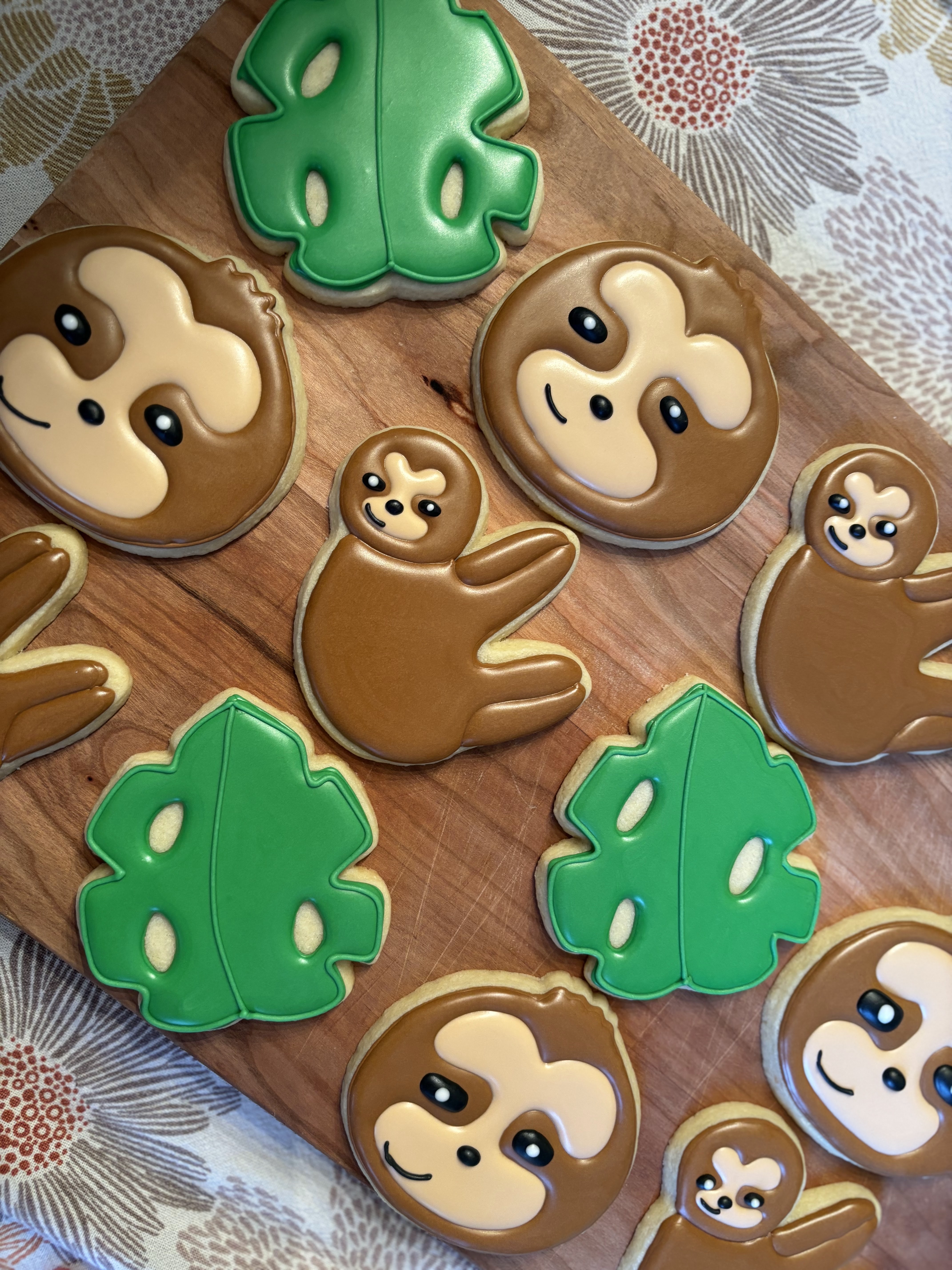 Jungle monkey banana leaves safari party