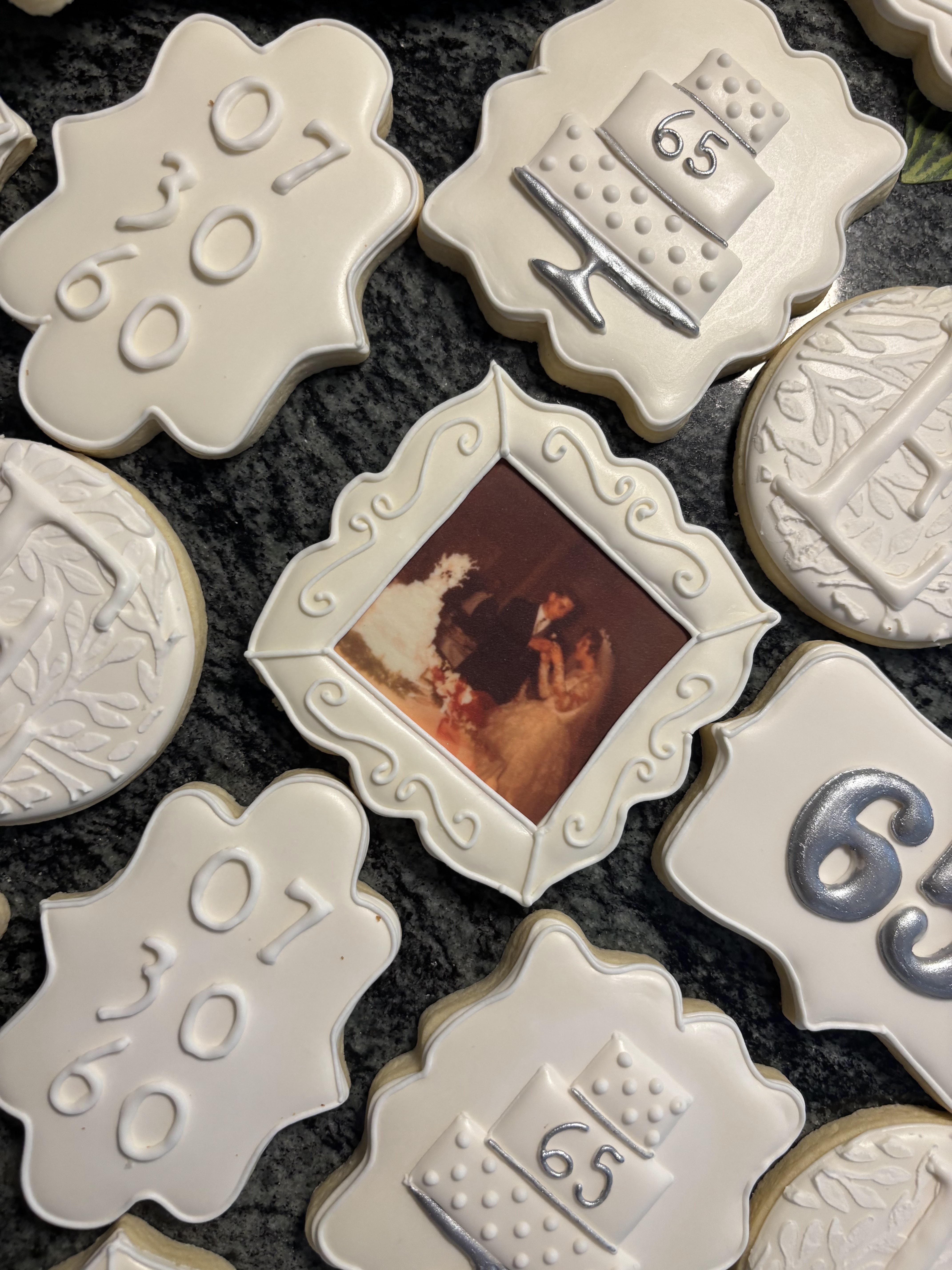 Memorial remembrance photo frame elegant tribute